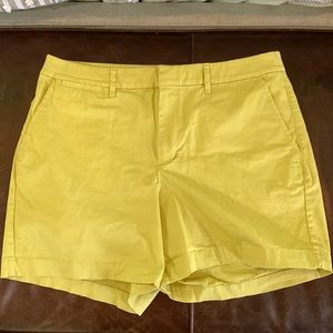 Mustard yellow Target shorts